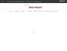 Tablet Screenshot of insainsaat.com.tr